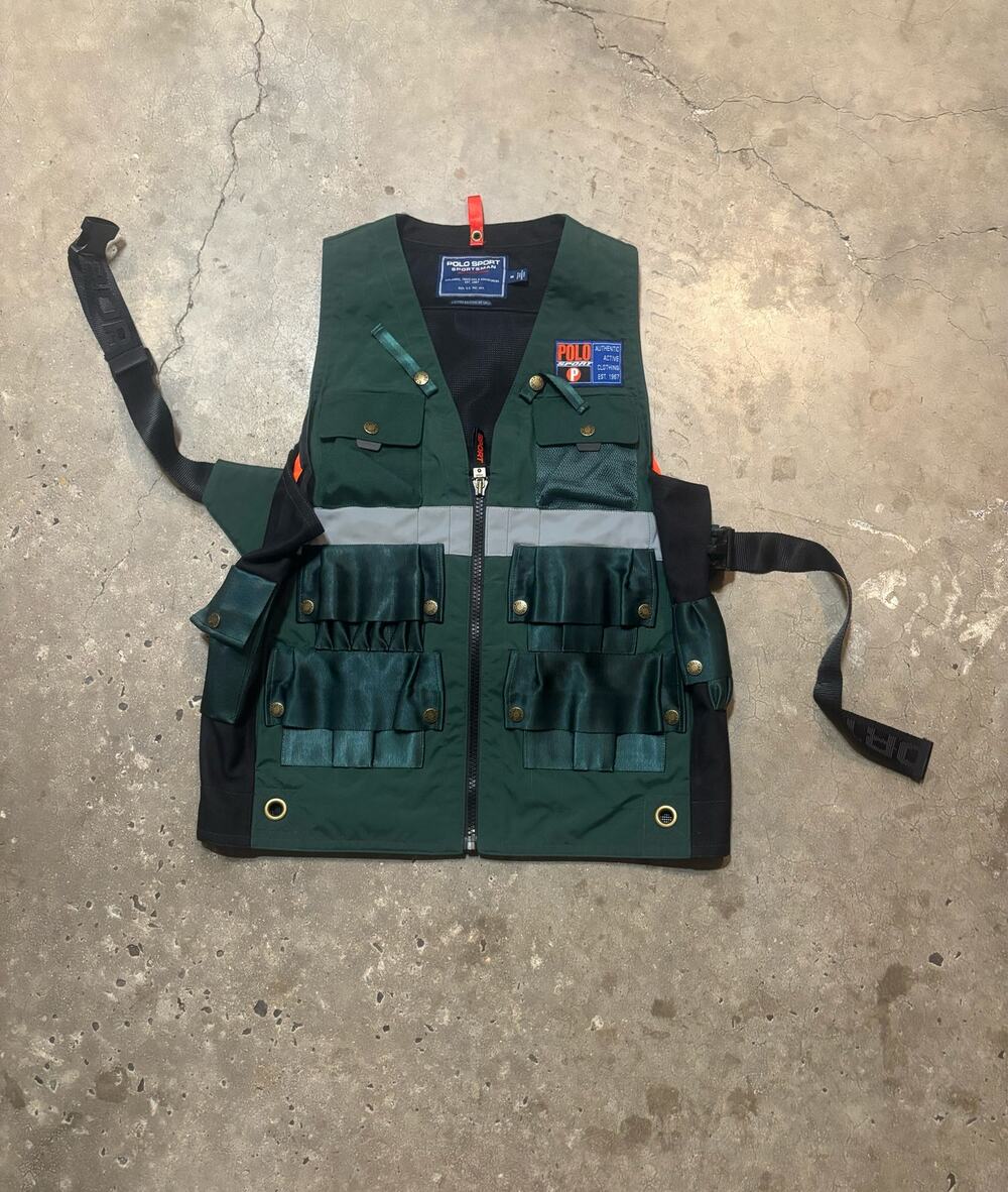 Polo Ralph Lauren Polo Sport Sportsman Vest M Green